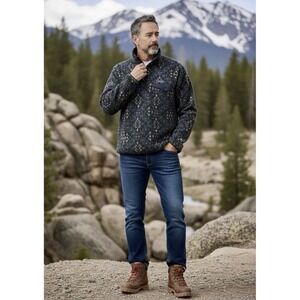 Patagonia Dark Gray Patterned Ski Jacket